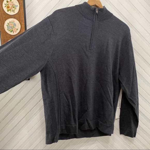 NWT Calvin Klein Extra Fine Merino Wool Sweater - Picture 9 of 12